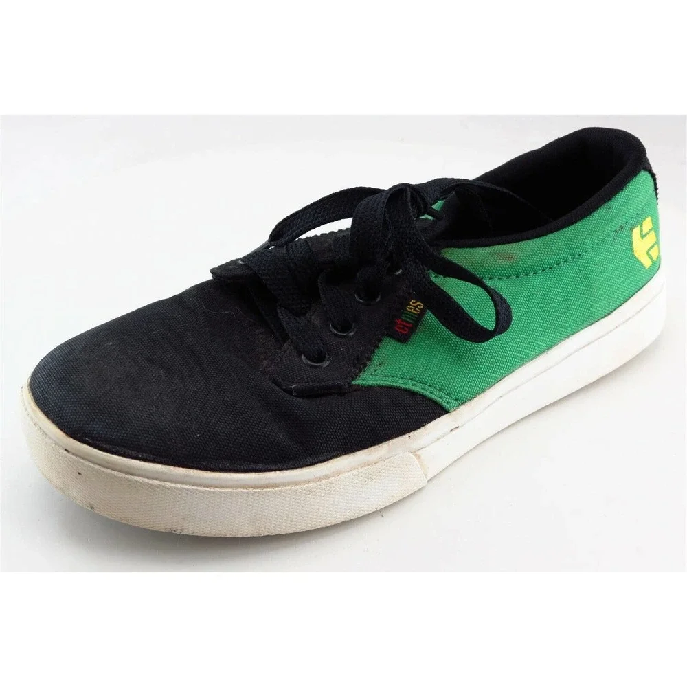 etnies Green Fabric Casual Shoes Boys Shoes Size 4